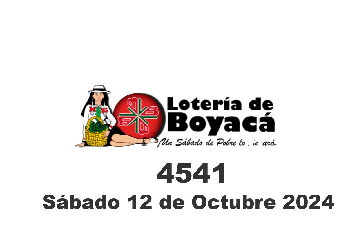 Loteria de Boyaca sábado 12 de octubre del 2024