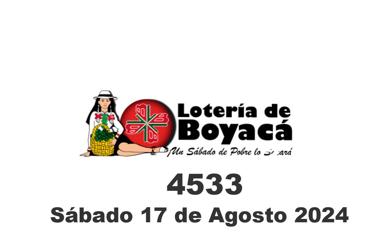 Loteria de Boyaca sábado 17 de agosto del 2024