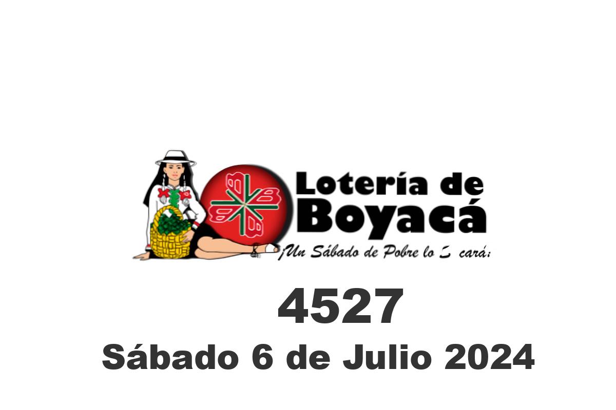 Loteria de Boyaca sábado 6 de julio del 2024